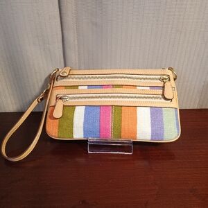 Coach Bonnie Legacy Stripe Minibag